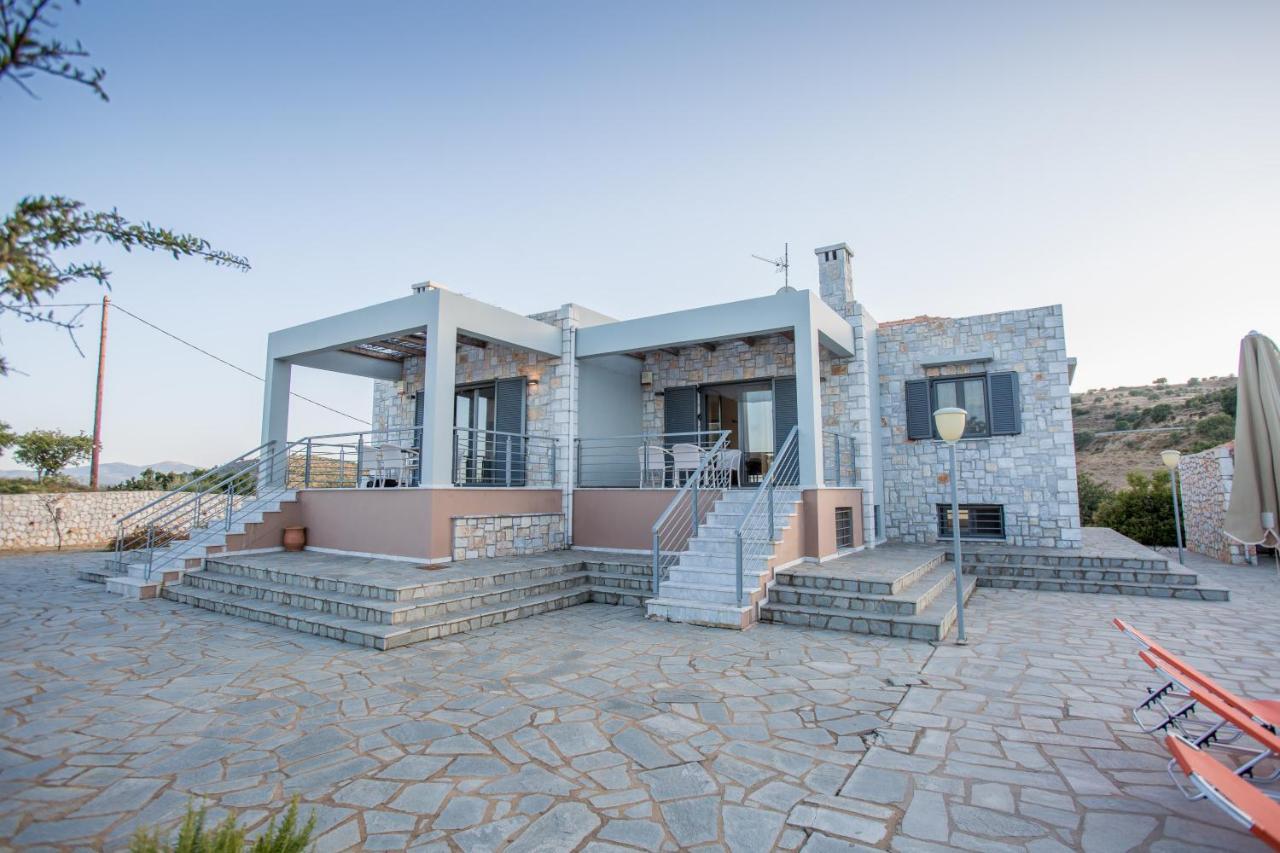 Raise Luxury Villas With A Great Sea View Of Astros Orini Meligou Exterior photo