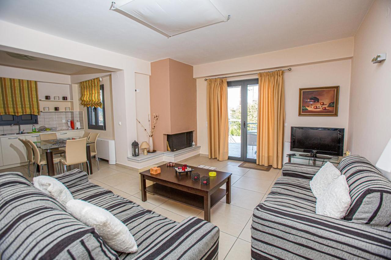 Raise Luxury Villas With A Great Sea View Of Astros Orini Meligou Exterior photo
