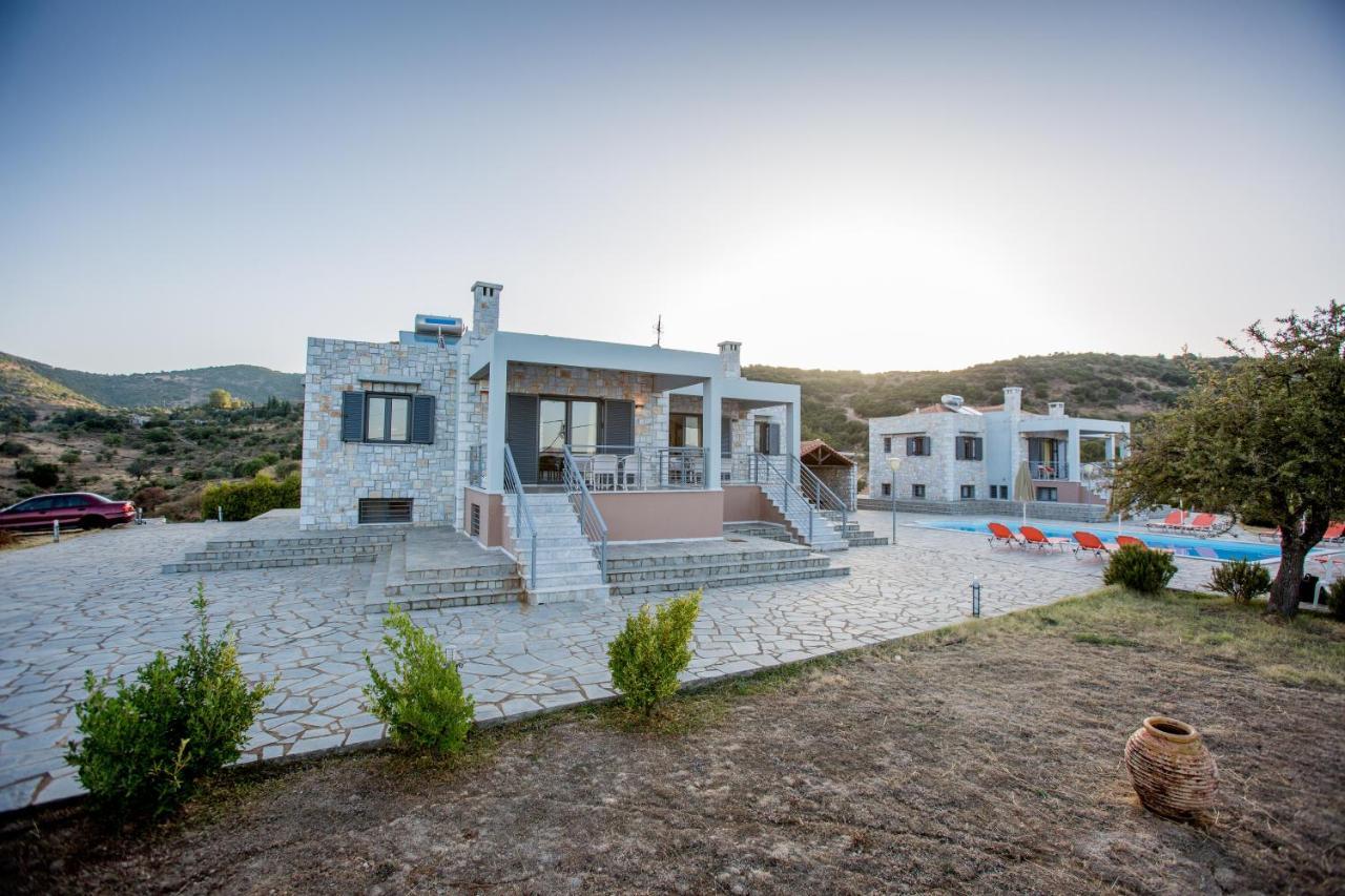 Raise Luxury Villas With A Great Sea View Of Astros Orini Meligou Exterior photo