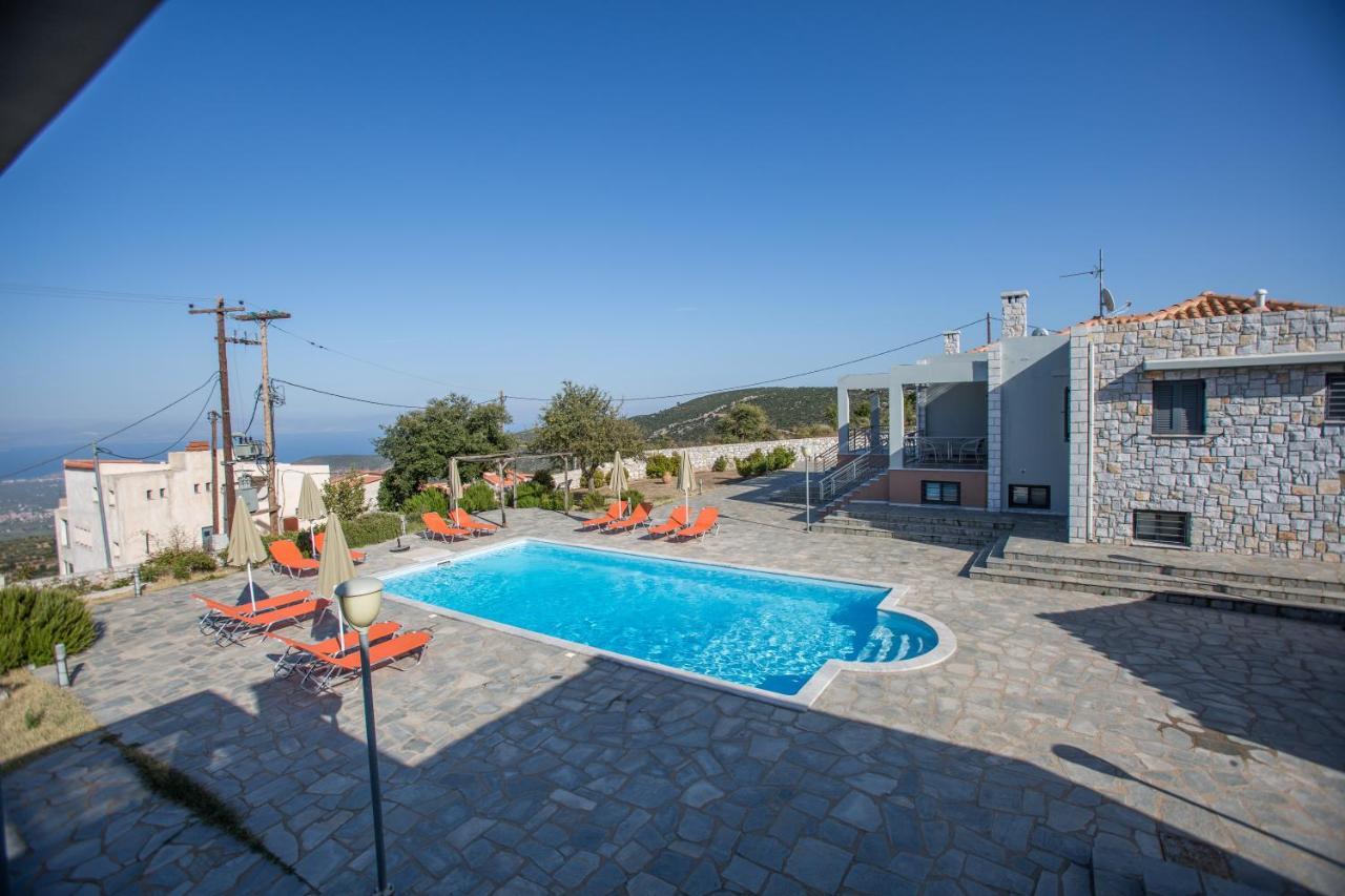 Raise Luxury Villas With A Great Sea View Of Astros Orini Meligou Exterior photo
